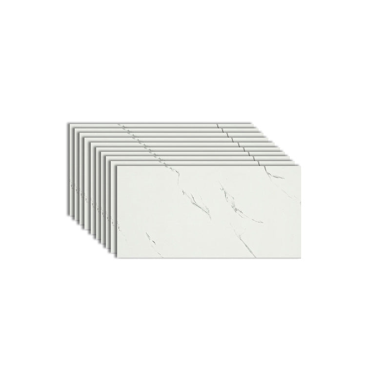 Skorter | 10-Pack PVC rectangular Peel & Stick subway tile kitchen and bathroom backsplash