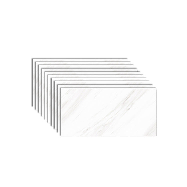 Skorter | 10-Pack PVC rectangular Peel & Stick subway tile kitchen and bathroom backsplash