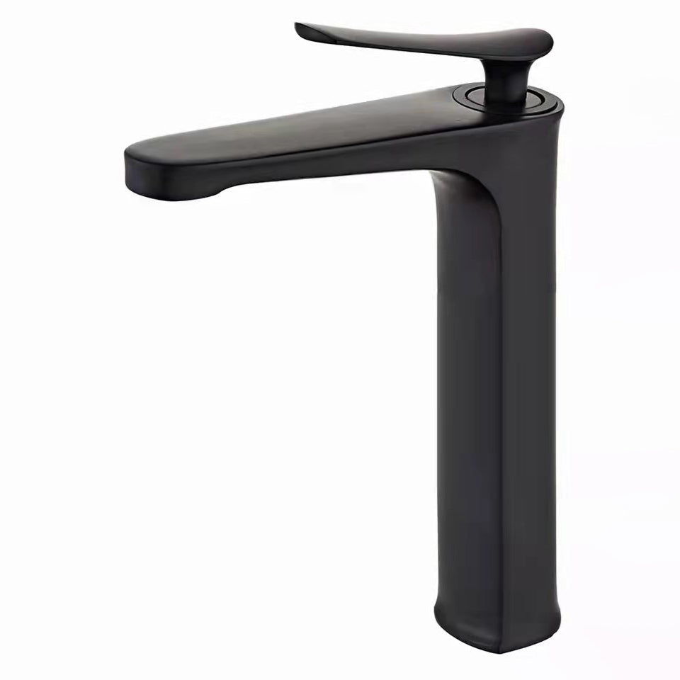 Skorter | 1 Handle Full Copper Bathroom Sink Faucet Nordic Modern Vanity Faucet with Drain