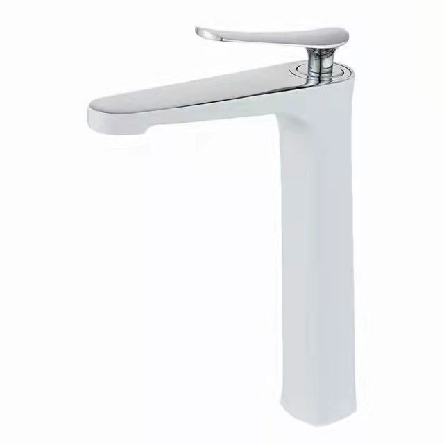 Skorter | 1 Handle Full Copper Bathroom Sink Faucet Nordic Modern Vanity Faucet with Drain