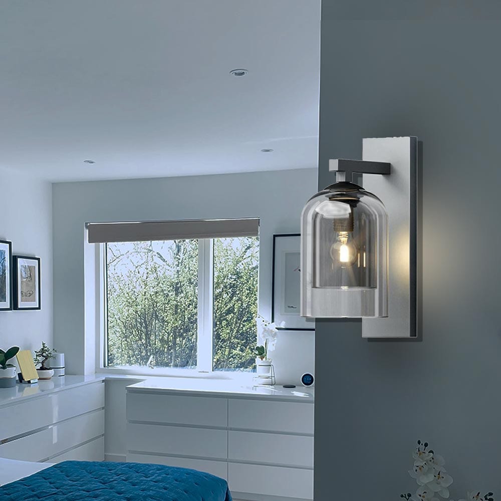 Skorter | Vägglampa i champagnefärg