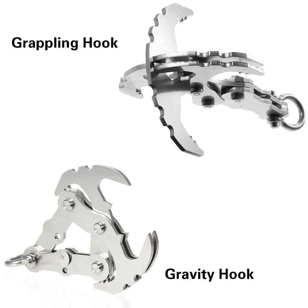 Skorter | Stainless Steel Survival Folding Grappling Gravity Hook