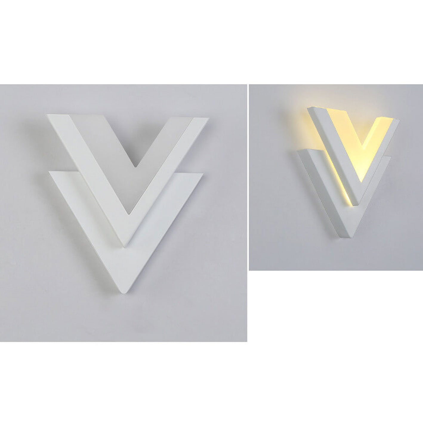 Skorter | Minimalist V-shaped LED wall lamp