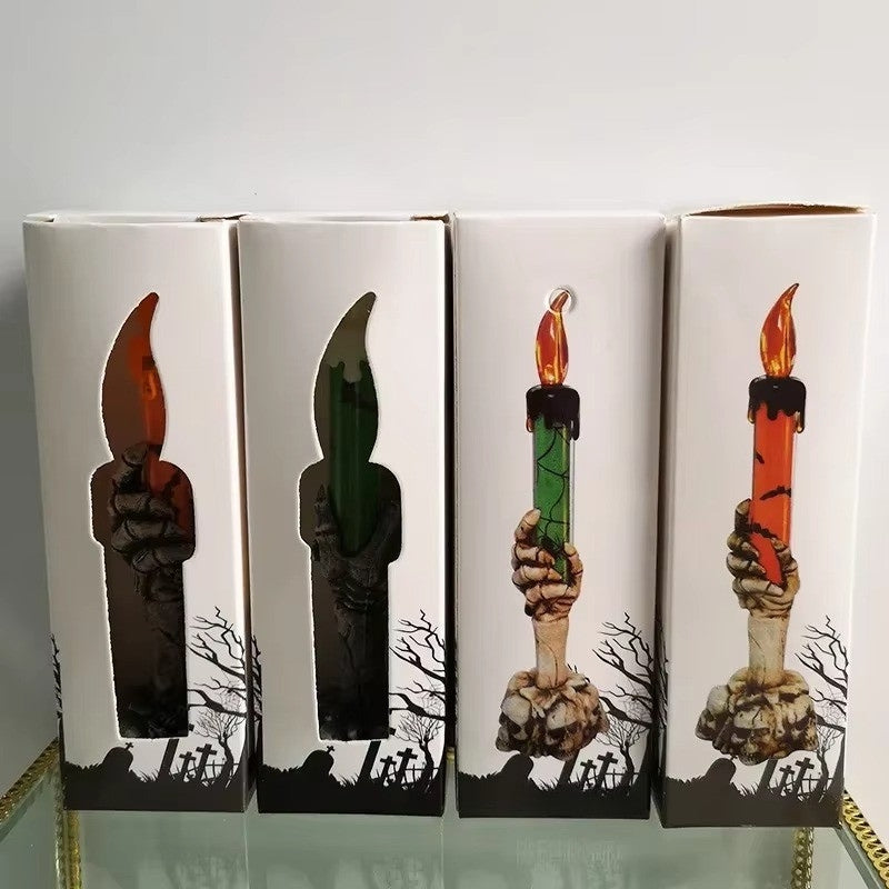 Skorter | SpookHand LED Skeleton Hand Candle Halloween Decoration