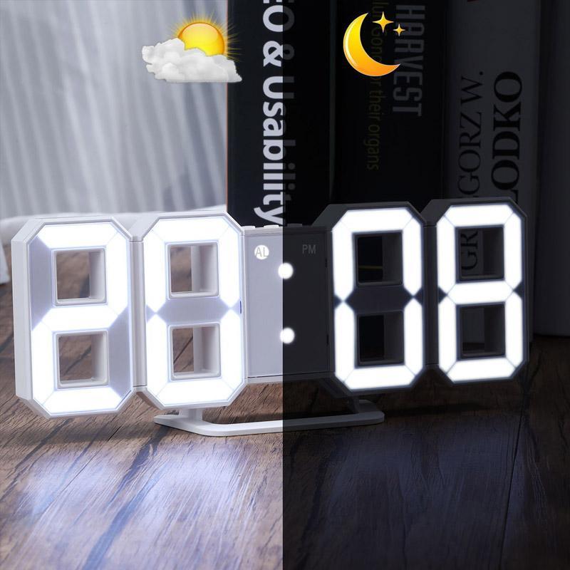 Skorter | Smart 3D Digital Clock Alarm