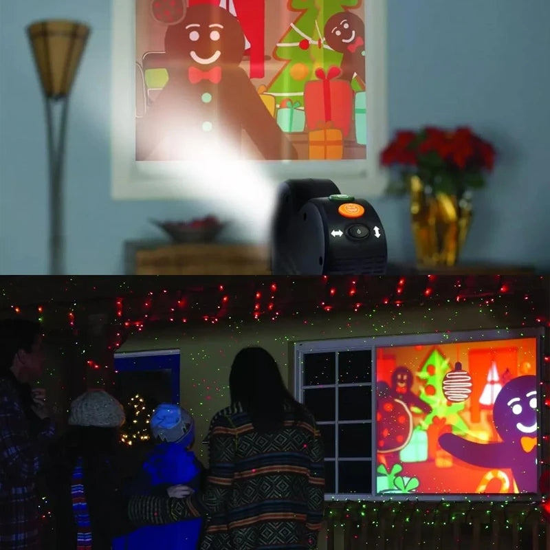 Skorter | Halloween holographic projection