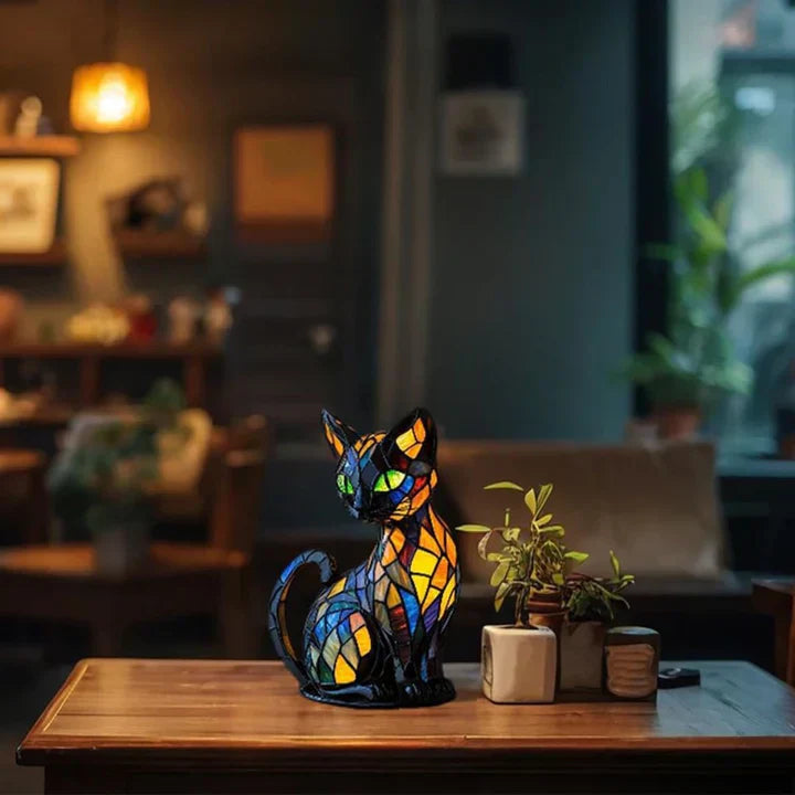Skorter | Lumikat Handmade Glowing Cat Lamp – Ambient Lighting and Gift
