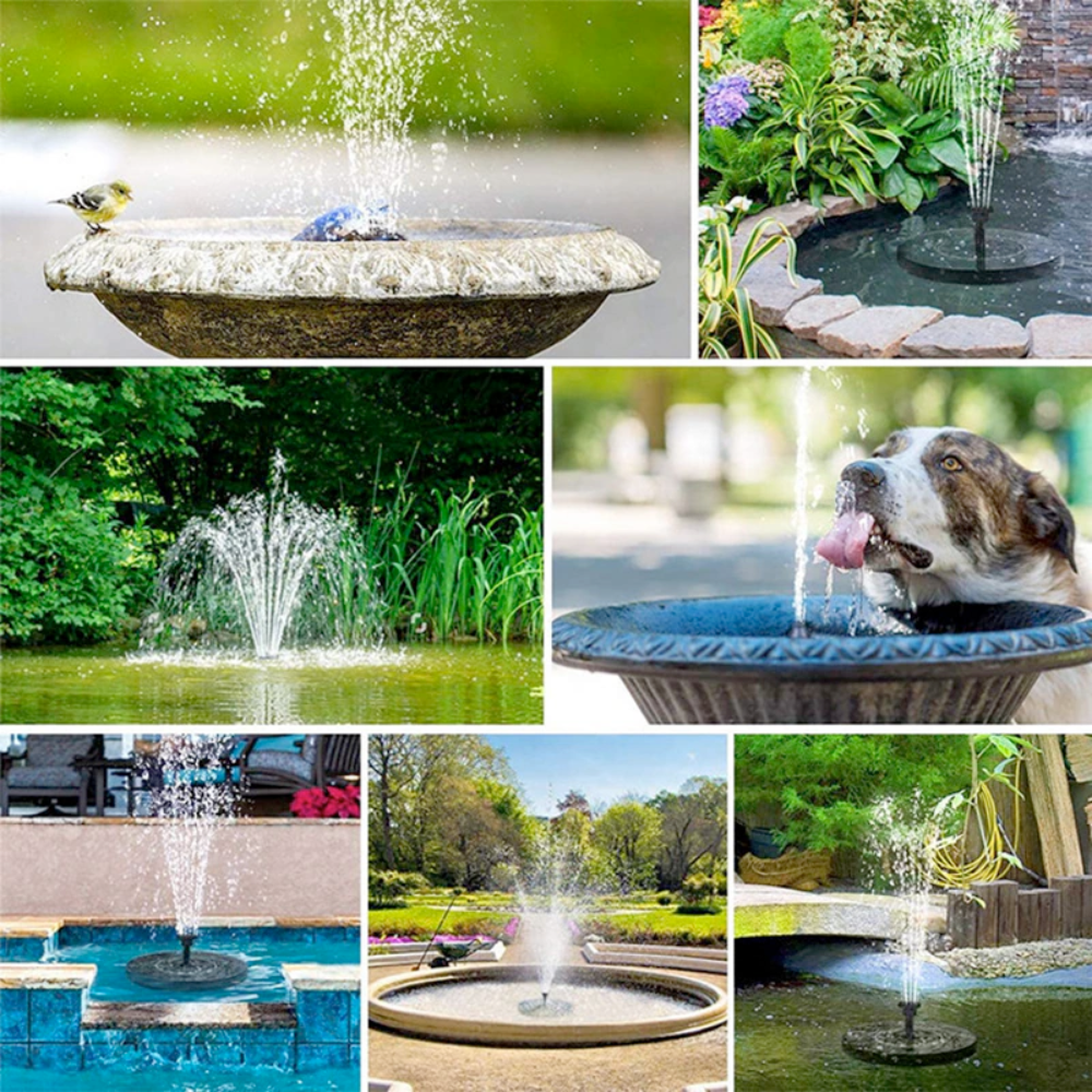 Skorter | Garden Water Fountain With LED Light
