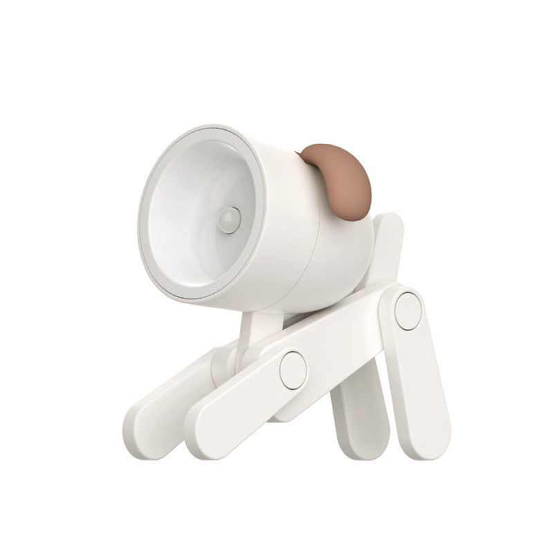 skorter | Mini LED Cute Cartoon Animals Puppies Deer Night Light, Adjustable Small Phone Holder Desk Lamp