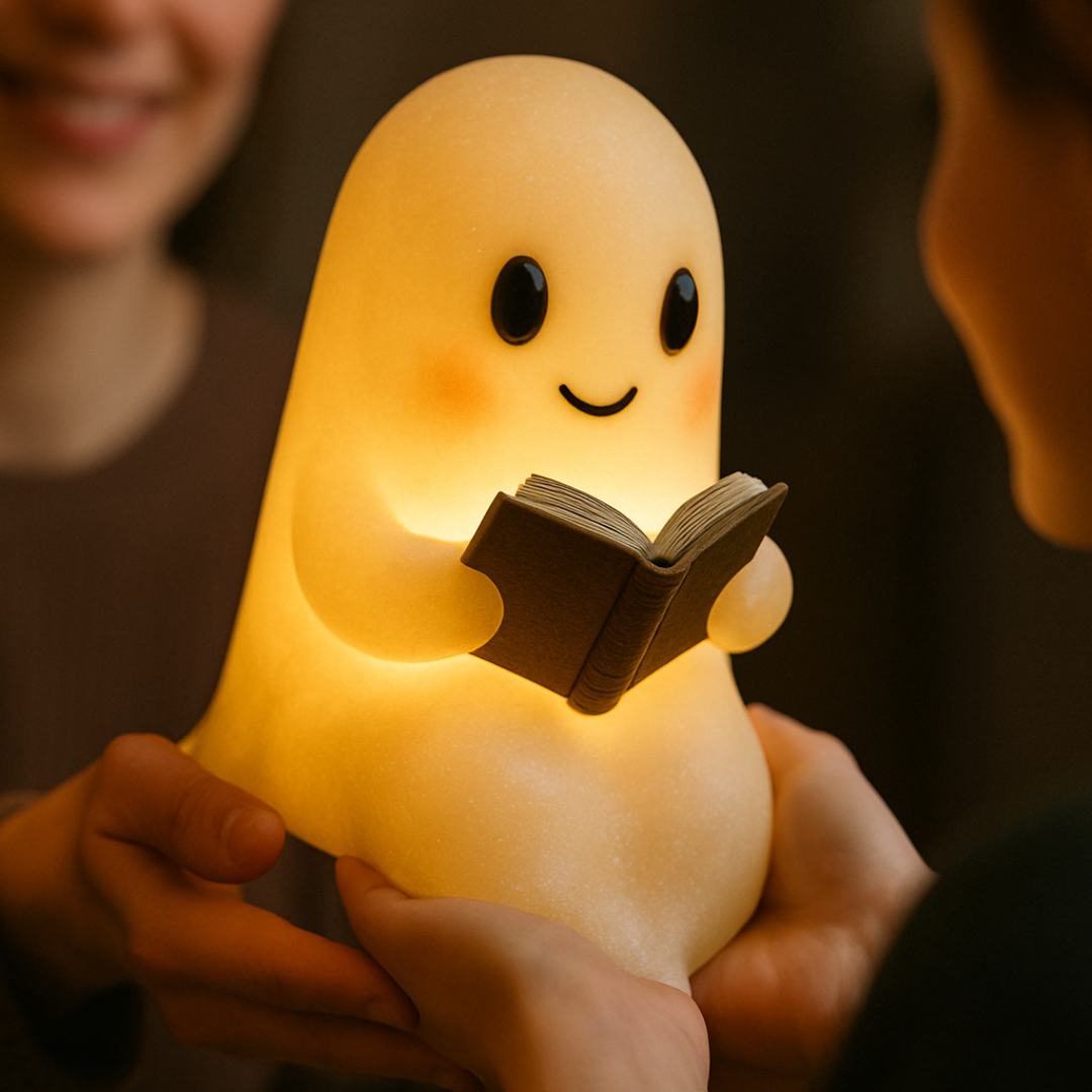 Skorter | NightSpirit Lamp – Handmade Decorative Night Light with Warm Light