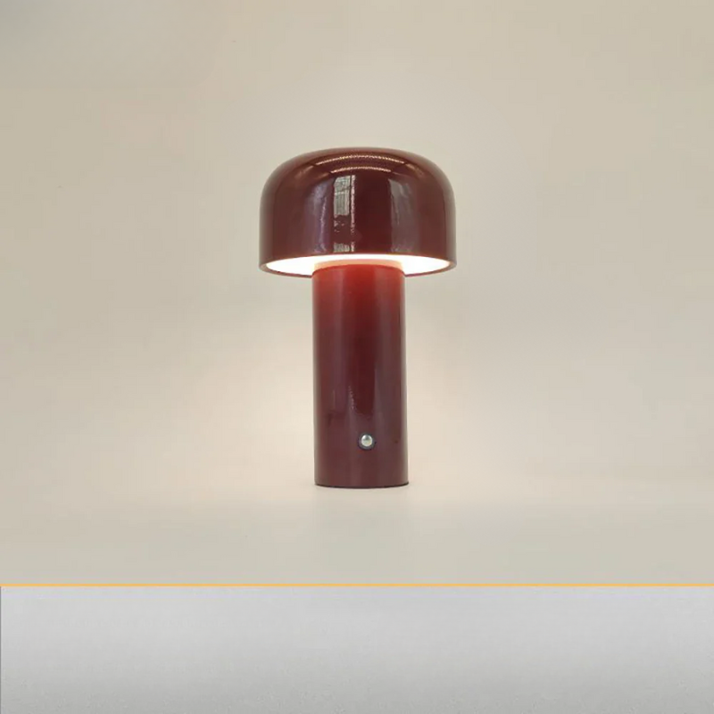 Skorter | PowerMush Rechargeable LED Mushroom Lamp | Ambient Light | Wireless Table Lamp for Home