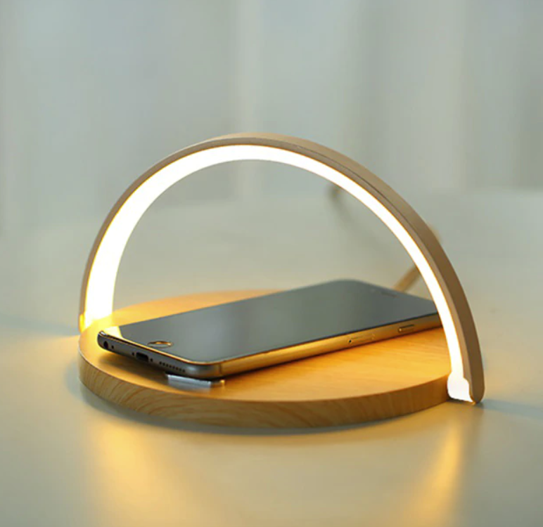 Skorter | Bowlight Design 3-in-1 Night Light – Wireless Charger & Lamp