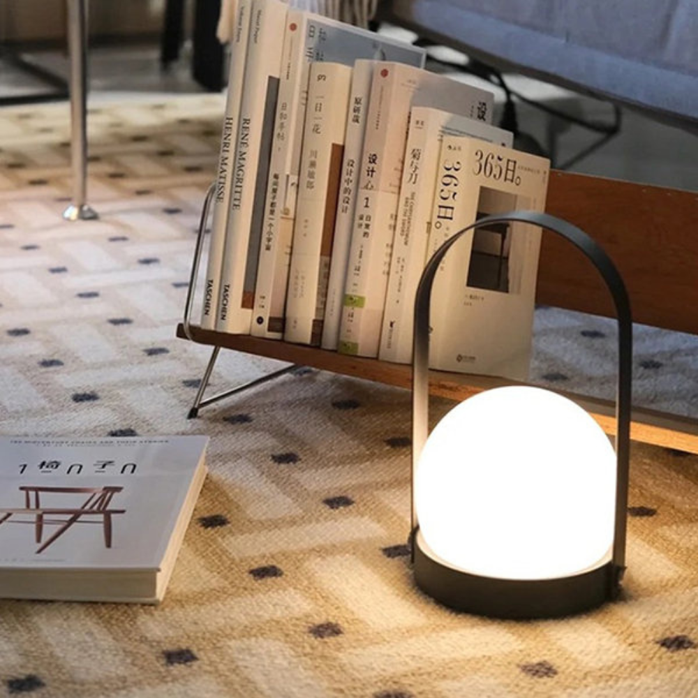 Skorter | Royelux The Carrie Lantern Wireless Pendant Lamp - Portable LED Lamp with Adjustable Brightness