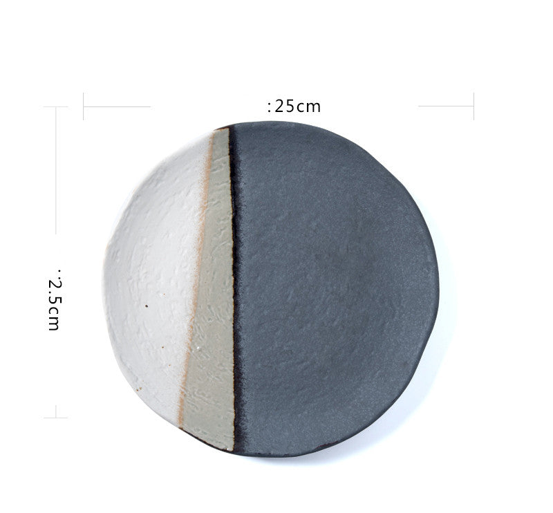Skorter round plate - Ceramic