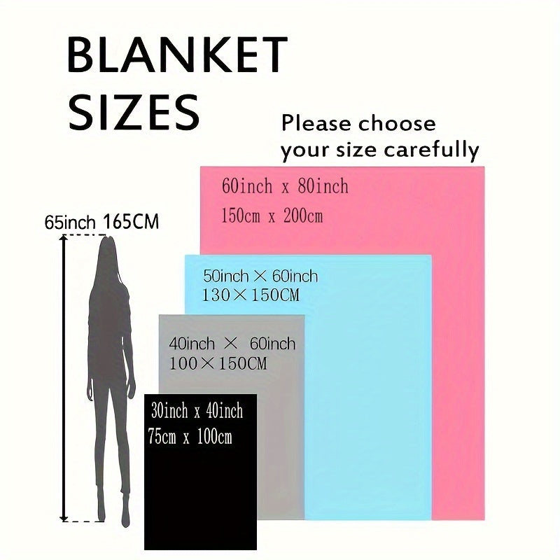 Skorter | Dachshund Fleece Blanket - Soft Flannel with Wiener Dog Print, Blue