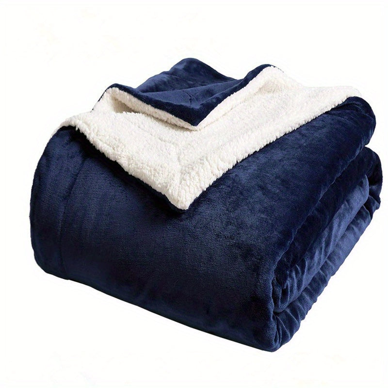 Skorter | Sherpa Fleece Blanket - Soft and Warmer, Suitable for Sofa and Couch, All-Season