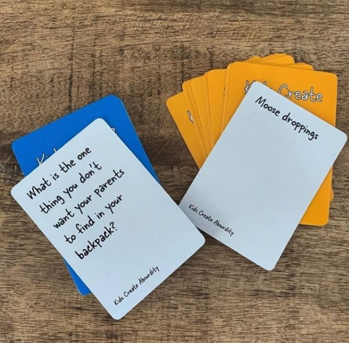 Skorter | Kids Create Absurdity: Fun Card Game for Family Evenings - A Fun Fill In Empty Card Game - Travel Tips Summer Camping Boys Girls