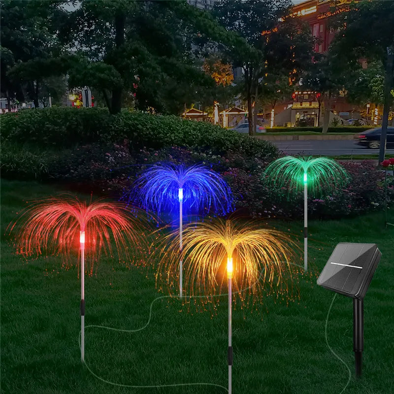 Skorter | Solar Garden Light with Color Change – LED Lawn Light for Garden & Terrace, Firework Design