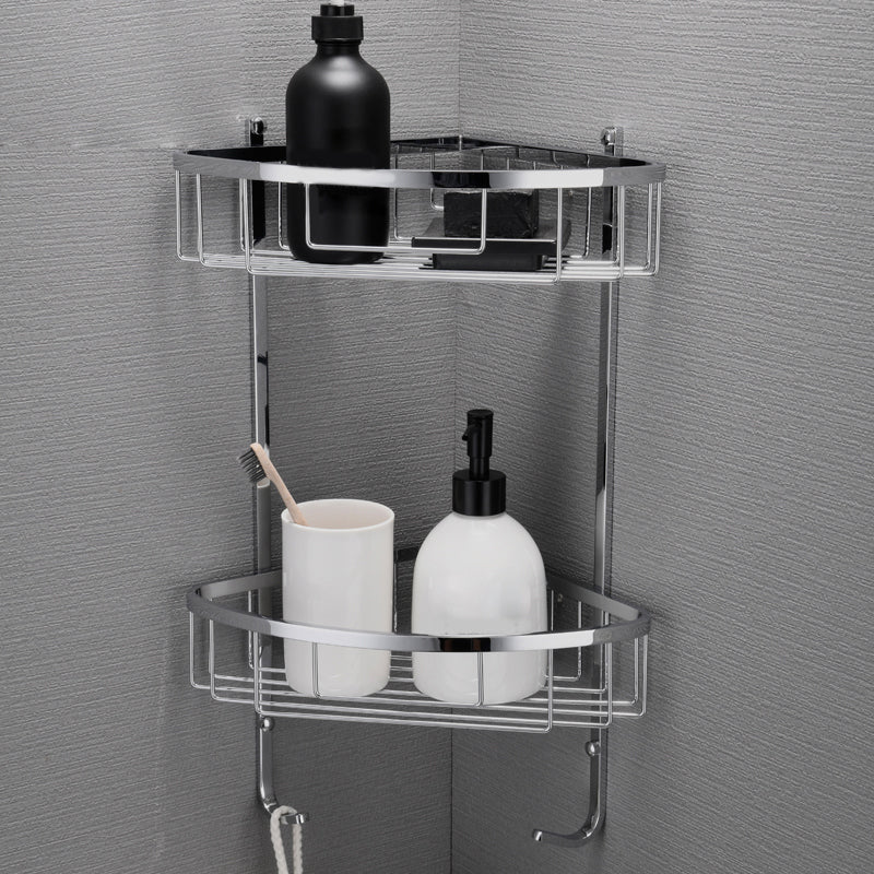 Skorter | 5-piece modern bathroom accessories as a single item or in a set Polished chrome bathroom set
