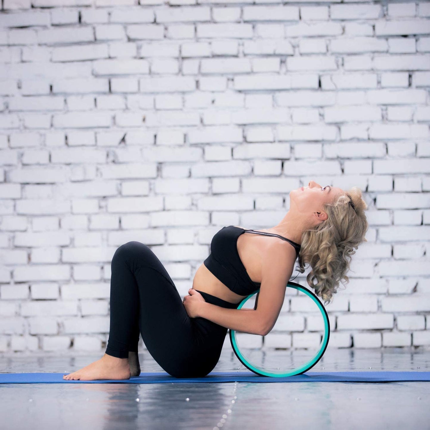 Skørter | Pete's Choice Yoga Wheels with Yoga Strap & Exercise Guide | Comfortable & Durable Yoga Balance Accessory | Increase Flexibility | Improve Posture