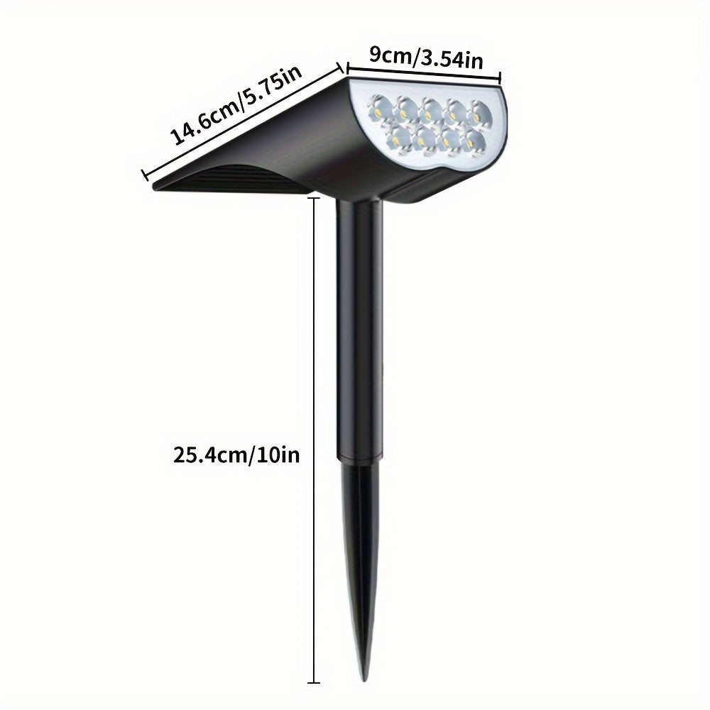 Skorter | SolarSpot - 9 LED Solar Garden Lighting for Garden and Landscape