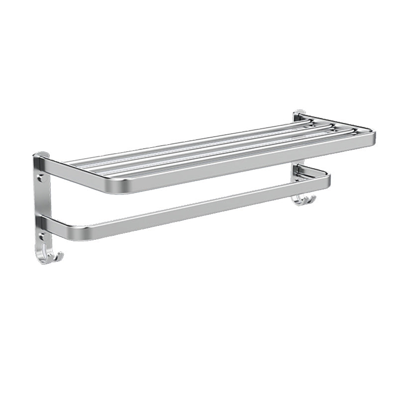 Skorter | 7-piece Bathroom Accessory Set Modern Aluminum Bathroom Set in Silver