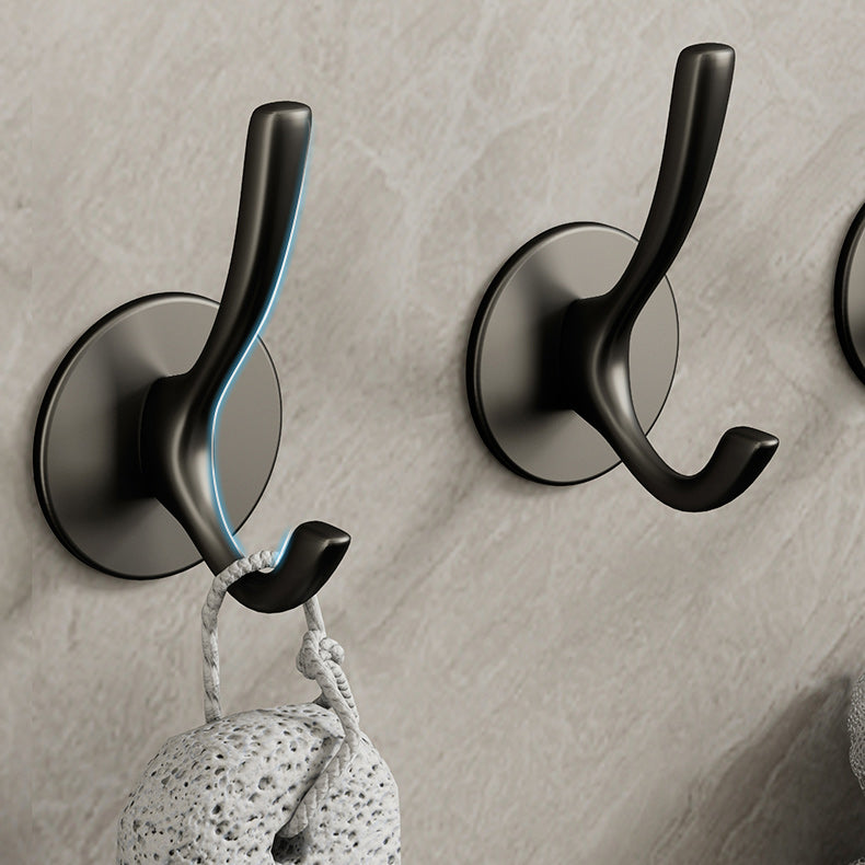 Skorter | 10-piece Bathroom Accessory Set Modern Matte Grey Bathrobe Hooks