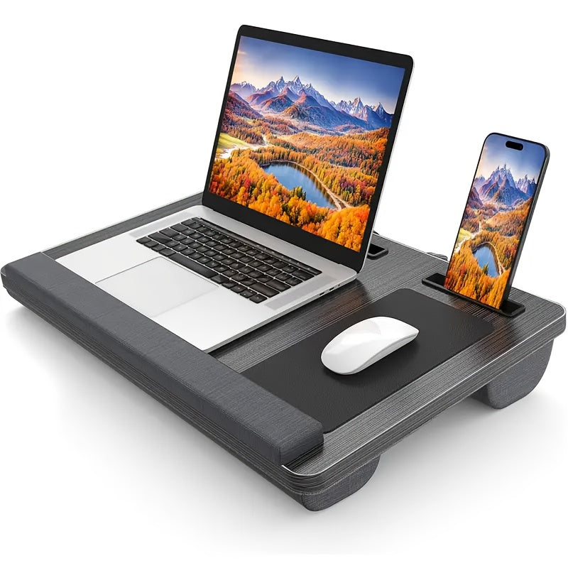 Skorter | Ergonomic Laptop Holder with Wrist Support and Device Slots