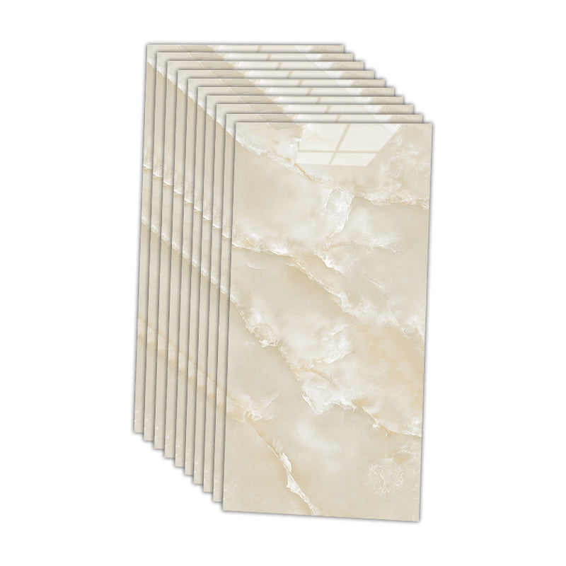 Skorter | 12" x 24" Marbling Single Panel Waterproof Splashback Wall Tile for Bathroom