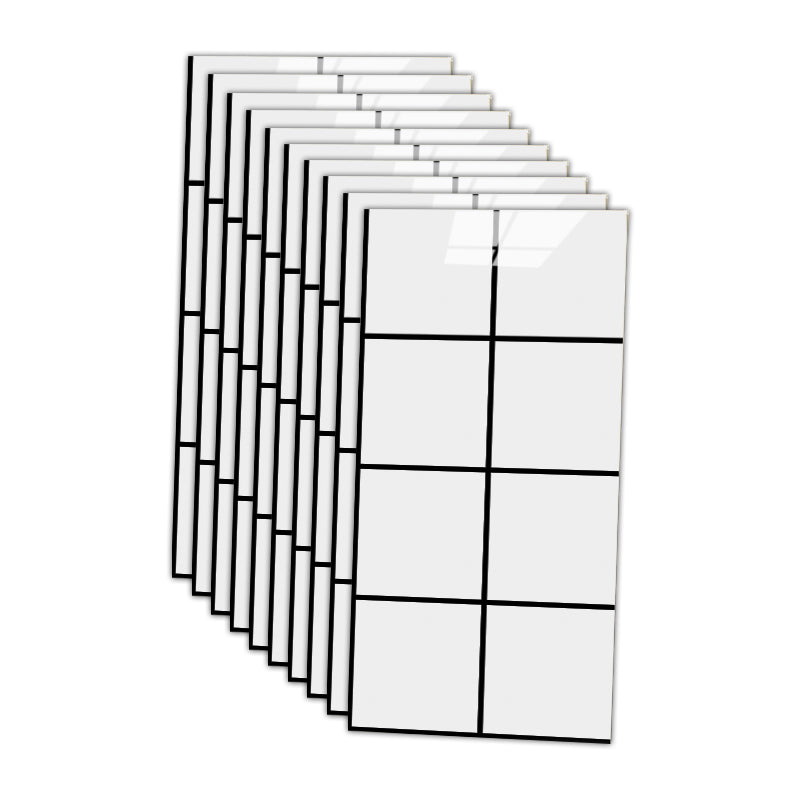 Skorter | 12" x 24" Marbling Single Panel Waterproof Splashback Wall Tile for Bathroom