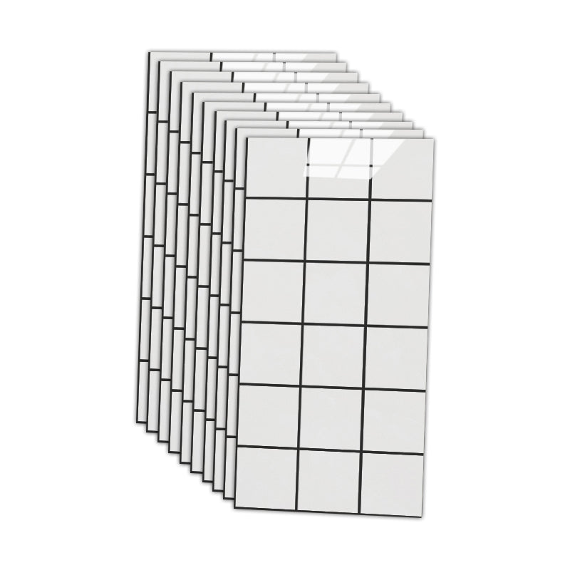 Skorter | 12" x 24" Marbling Single Panel Waterproof Splashback Wall Tile for Bathroom