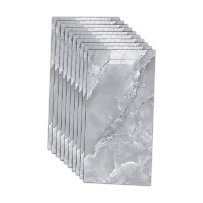 Skorter | 12" x 24" marbling single plate waterproof backsplash wall tile for bathroom
