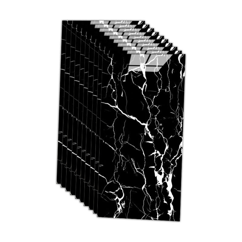 Skorter | 12" x 24" Marbling Single Panel Waterproof Splashback Wall Tile for Bathroom