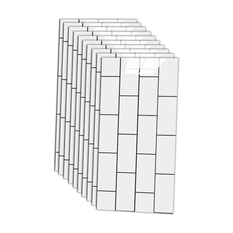 Skorter | 12" x 24" Marbling Single Panel Waterproof Splashback Wall Tile for Bathroom