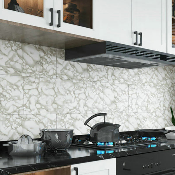 Skorter | Individual Tiles Wallpaper PVC Waterproof Peel and Stick Tiles Wall Tile