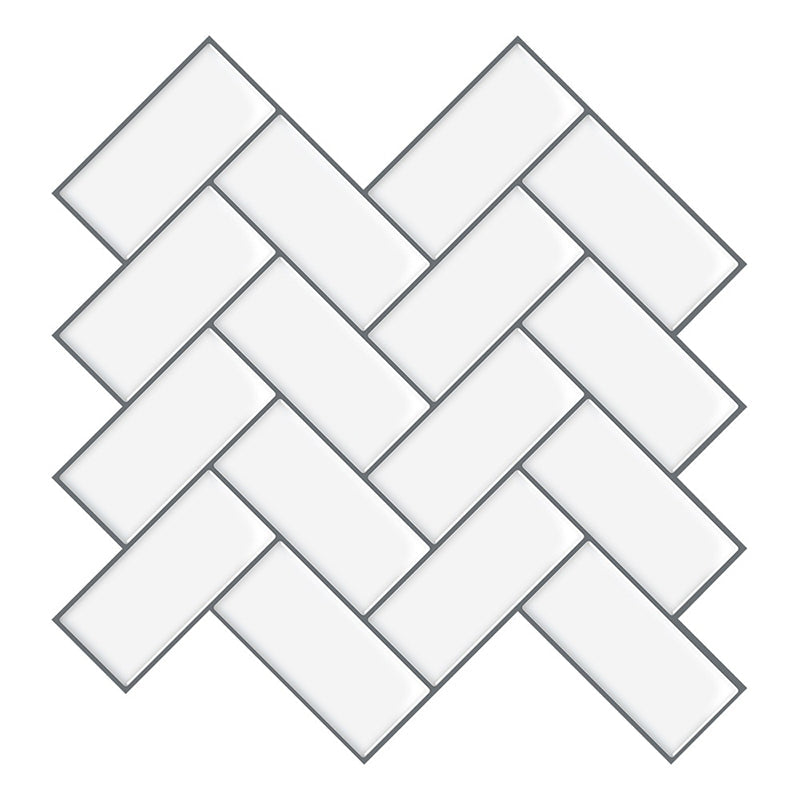 Skorter | PVC Subway Tile Wallpaper Waterproof Peel and Stick Splashback Tile