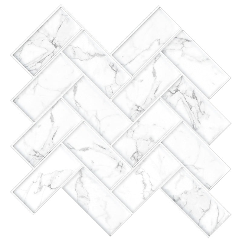 Skorter | PVC Subway Tile Wallpaper Waterproof Peel and Stick Splashback Tile