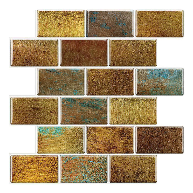Skorter | PVC Subway Tile Wallpaper Waterproof Peel and Stick Splashback Tile