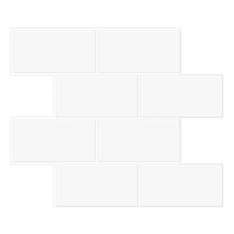 Skorter | PVC Subway Tile Wallpaper Waterproof Peel and Stick Splashback Tile