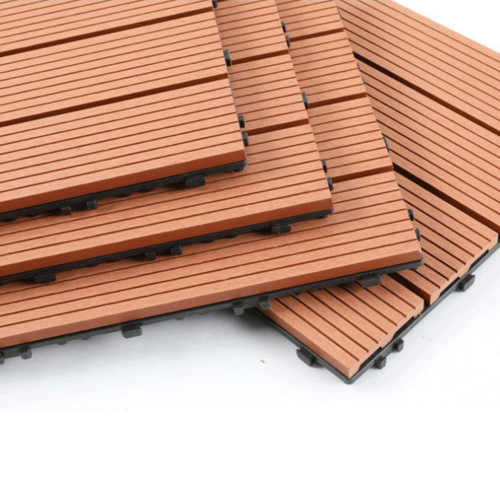 Skorter | Square Click Paver Tiles Striped Pattern Tiles