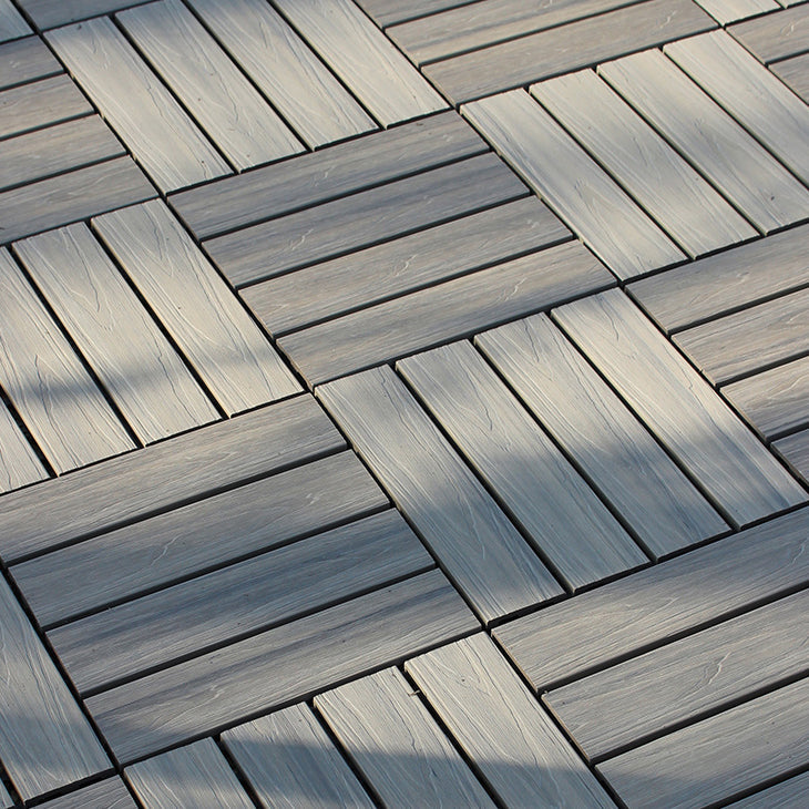 Skorter | Square Click Paver Tiles Striped Pattern Tiles