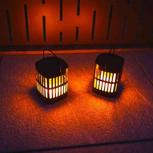 Skorter | Solar LED Flame Lantern – Decorative Outdoor Lighting for Garden and Terrace with Hanging Possibility