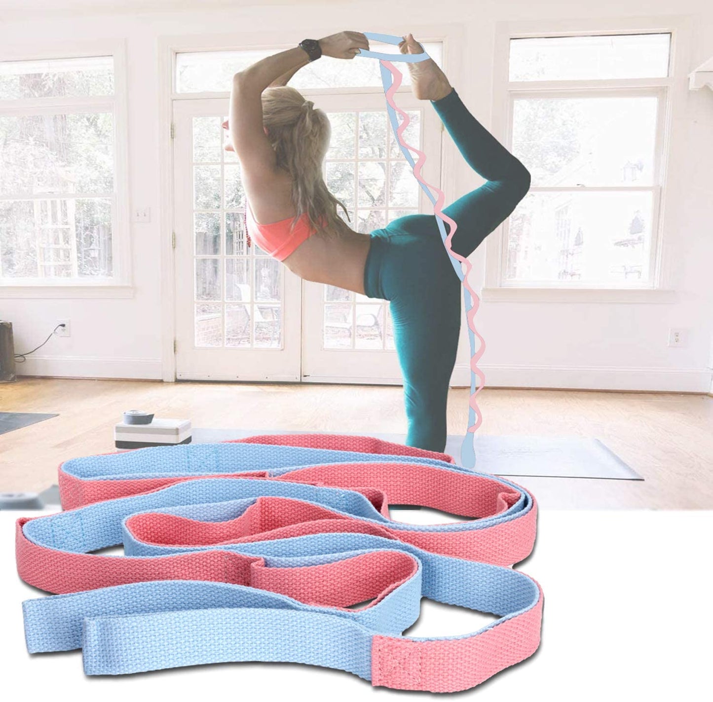 Skørter | DOTSOG 2pcs Yoga Block and Strap Set Brick Foam Yoga Brick Support Deeper for Yoga Pilates Yoga Accessories