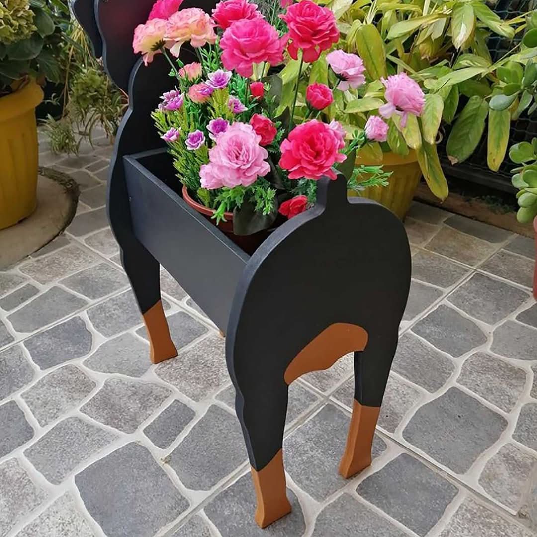 Skorter | Pupcycled - Puppy Plant Holder