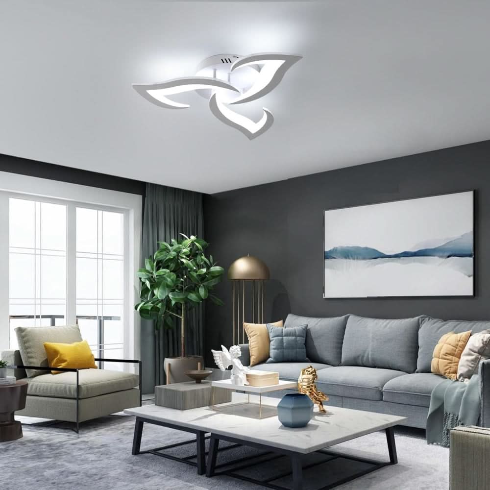 Skorter | Modern Flower-Shaped LED Ceiling Light for Home Décor