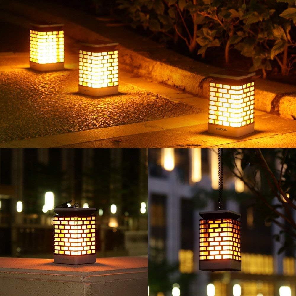 Skorter | Solar LED garden lantern with ribbed design – Decorative outdoor lighting for garden