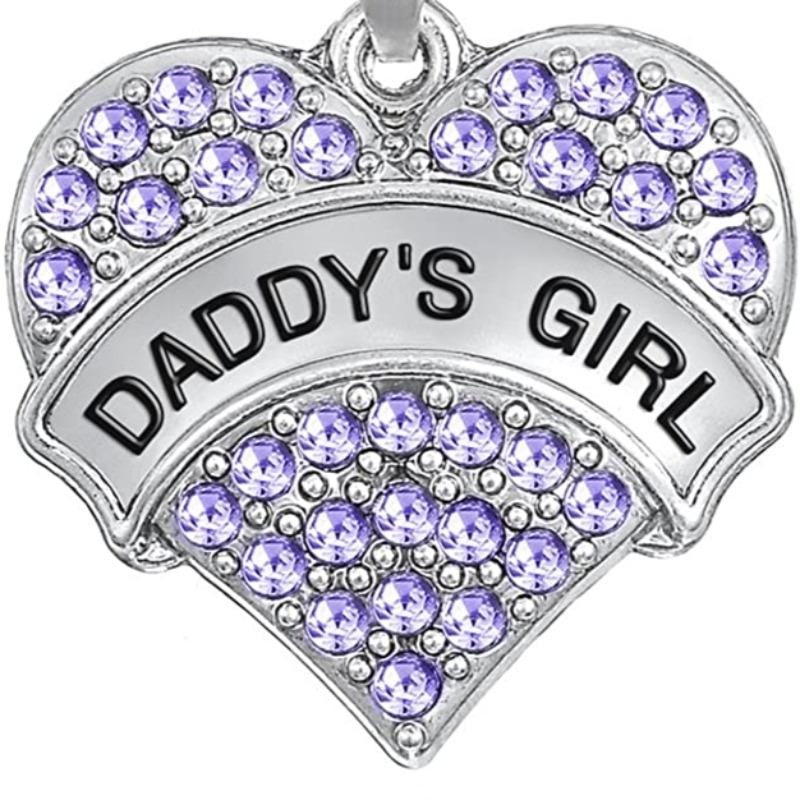 Skørter | Daddy's Girl'' Heart Medallion Necklace