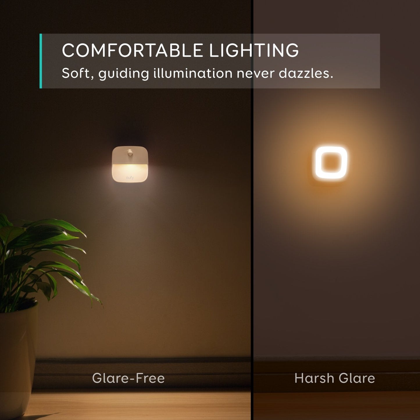 Skorter | Eufy Stick Light, Motion Sensor, Warm White Led, 3-Pack for Bedroom, Bathroom, Kitchen