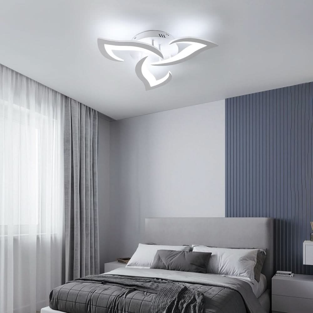 Skorter | Modern Flower-Shaped LED Ceiling Light for Home Décor