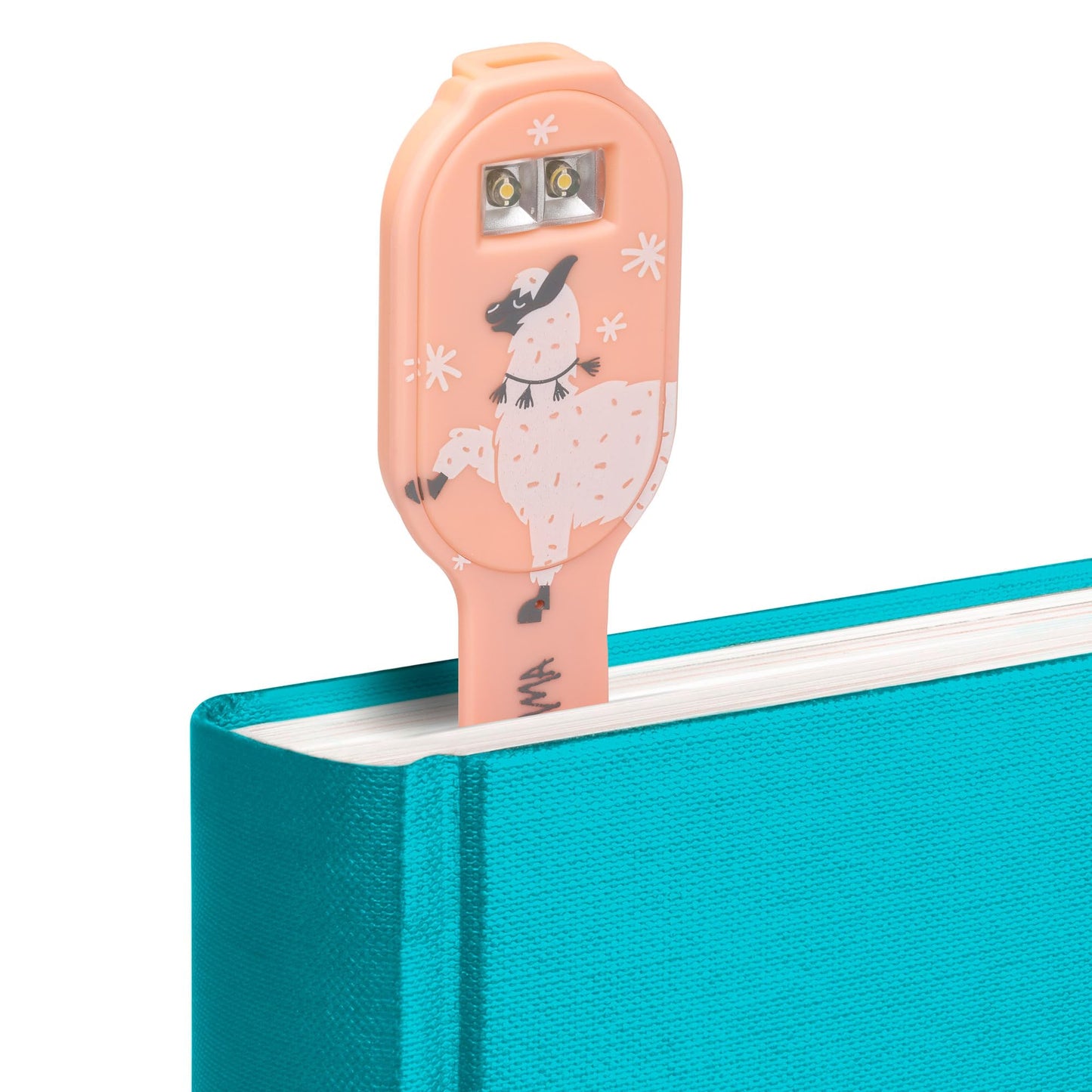 Skorter | Flexilight Led Bookmark Reading Light - Rechargeable Clip Light For Children & Adults, Lama